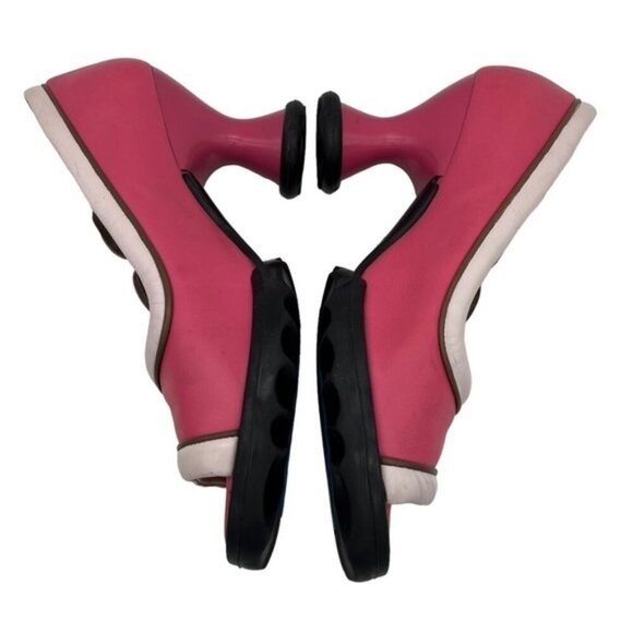 John Fluevog Mini Bebe Magenta With Pink Heel Women Size 11 - Picture 6 of 12